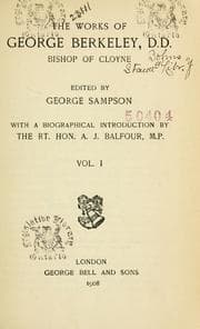 Tapa de The works of George Berkeley, D.D., bishop of Cloyne