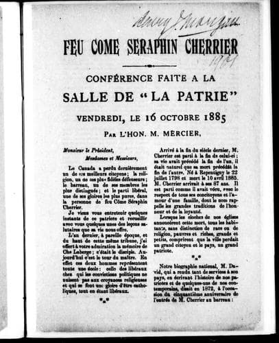 Tapa de Feu Côme Séraphin Cherrier