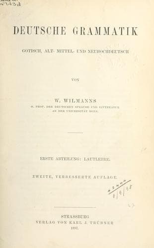 Tapa de Deutsche Grammatik