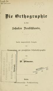Tapa de Die Orthographie in den Schulen Deutschlands