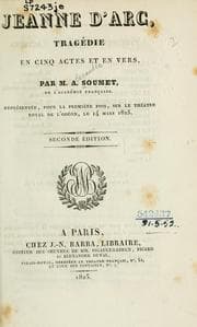 Tapa de Jeanne d'Arc