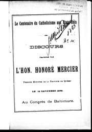 Tapa de Le centennaire du catholicisme aux Etats-Unis