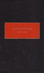 Tapa de Correspondence, 1654-1658