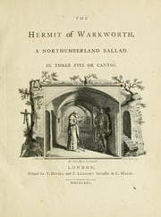 Tapa de The hermit of Warkworth
