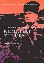 Tapa de Corporatist Ideology in Kemalist Turkey