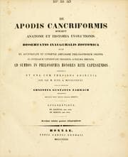 Tapa de De apodis cancriformis Schaeff