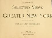 Tapa de An album of selected views of greater New York