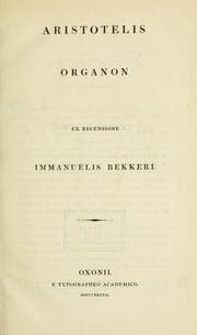Tapa de Aristotelis opera