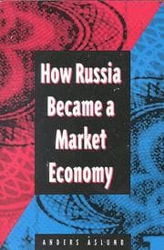 Tapa de How Russia became a market economy