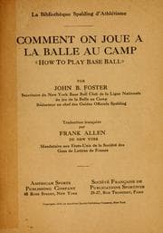 Tapa de Comment on joue a la balle au camp
