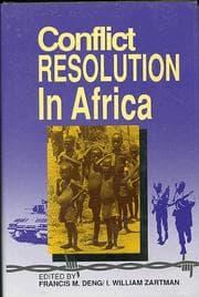 Tapa de Conflict resolution in Africa