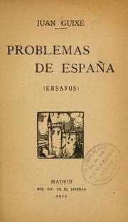 Tapa de Problemas de España