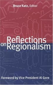 Tapa de Reflections on Regionalism