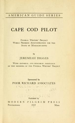 Tapa de Cape Cod pilot