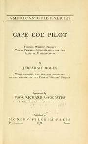 Tapa de Cape Cod pilot