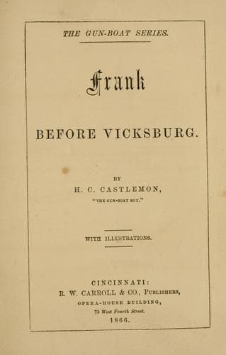 Tapa de Frank before Vicksburg