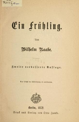 Tapa de Ein Frühling