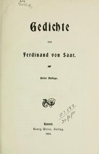 Tapa de Gedichte