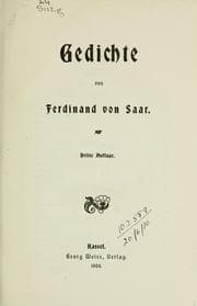 Tapa de Gedichte