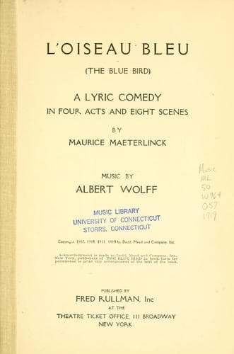 Tapa de L'oiseau bleu =