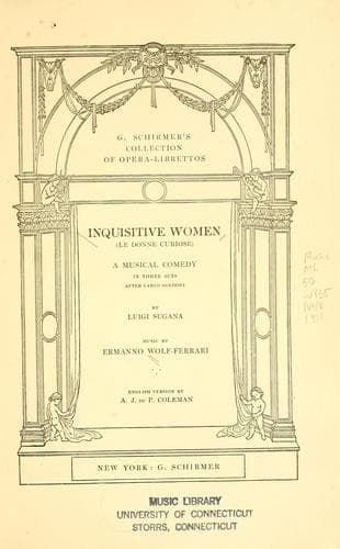 Tapa de Inquisitive women =