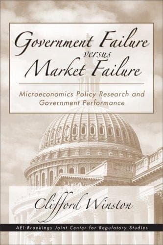 Tapa de Government Failure versus Market Failure