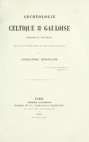 Tapa de Archéologie celtique & gauloise