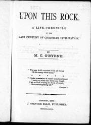 Tapa de Upon this rock