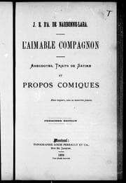 Tapa de L' aimable compagnon