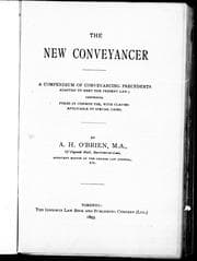 Tapa de The new conveyancer