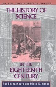 Tapa de The history of science in the eighteenth century
