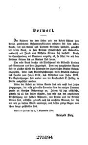 Tapa de Achim von Arnim und die ihm nahe standen