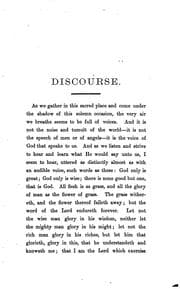 Tapa de A Discourse Commemorative of Hon. Samuel Williston: Delivered in the Payson ..