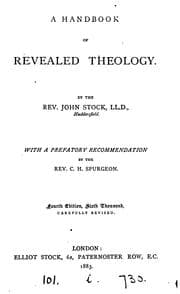 Tapa de A handbook of revealed theology