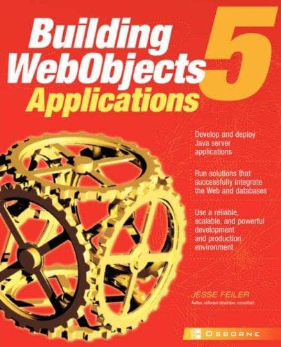 Tapa de Building WebObjects 5 Applications
