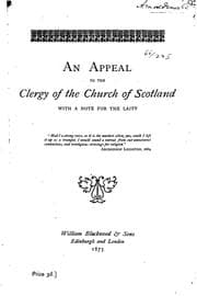 Tapa de An appeal to the clergy of the Church of Scotland, with a note for the laity