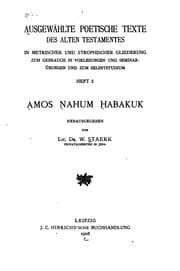 Tapa de Amos Nahum Habakuk