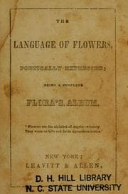 Tapa de The Language of flowers