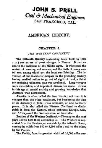 Tapa de American History for Schools