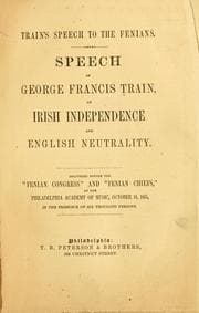 Tapa de Speech on Irish independence and English neutrality