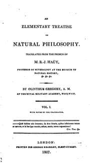 Tapa de An Elementary Treatise on Natural Philosophy