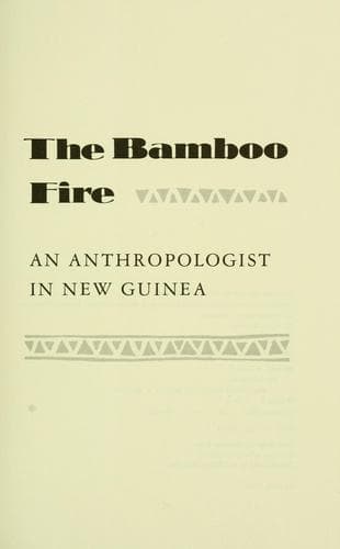 Tapa de The bamboo fire