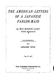 Tapa de The American Letters of a Japanese Parlor-maid