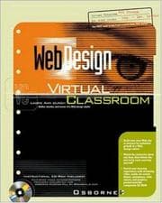 Tapa de Web design virtual classroom