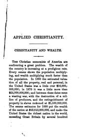 Tapa de Applied Christianity: Moral Aspects of Social Questions