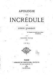 Tapa de Apologie d'un incrédule ..