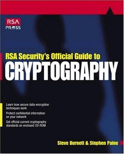 Tapa de Rsa Security's Official Guide to Cryptography