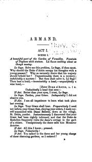 Tapa de Armand; Or, The Peer and the Peasant: A Play in Five Acts