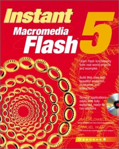 Tapa de Instant Macromedia Flash 5