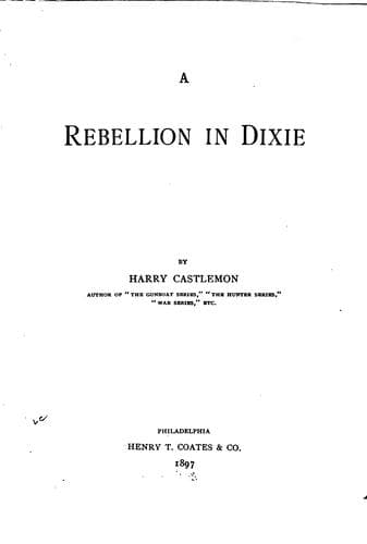 Tapa de A Rebellion in Dixie
